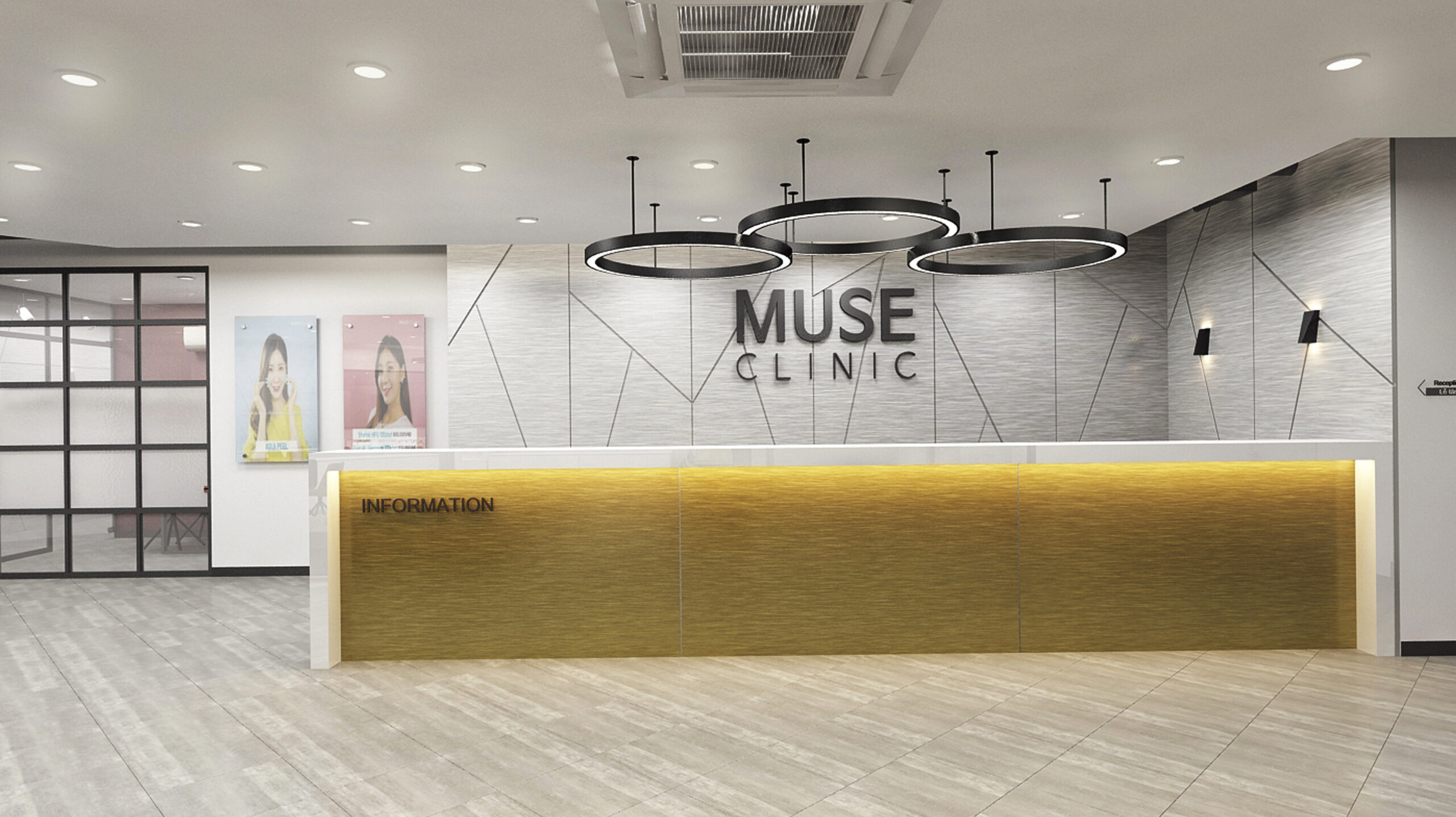 Thiết Kế Phòng Khám Da Liễu Muse Clinic Hàn Quốc, 25 Lê Đại Hành, Tp Hà Nội