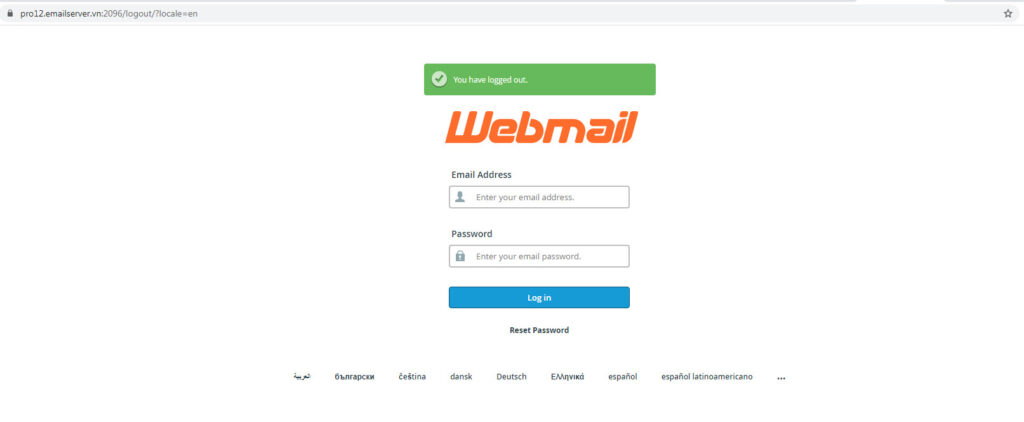 Hướng Dẫn Thay Đổi Password Email Công Ty