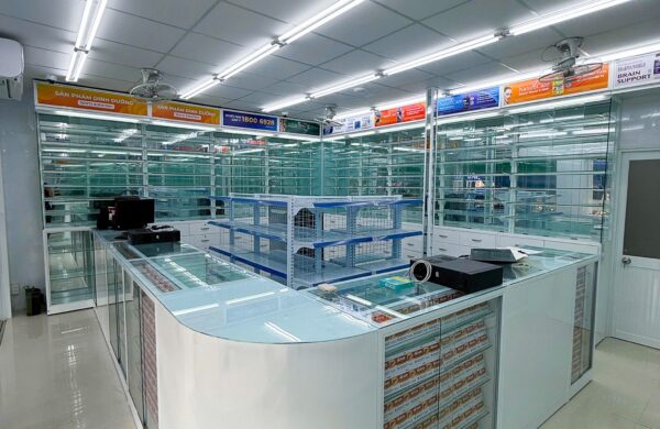 Thiết Kế Thi Công Công Trình Nhà Thuốc Long Châu Tại P. Tam Hiệp, Tp Đồng Nai