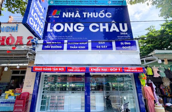 Thiết Kế Thi Công Công Trình Nhà Thuốc Long Châu Tại Đặc Khu Côn Đảo, TP HCM