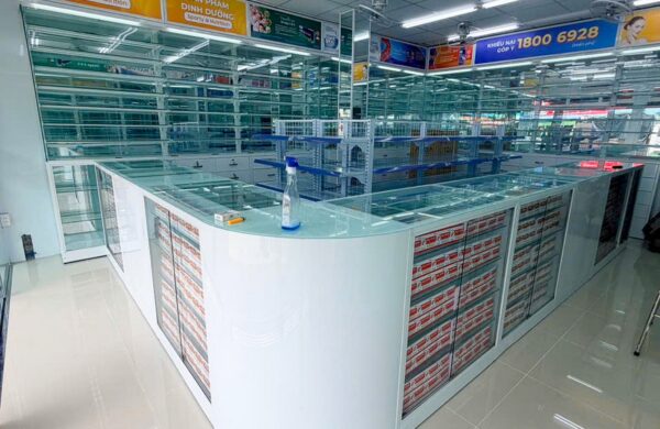 Thiết Kế Thi Công Công Trình Nhà Thuốc Long Châu Tại Đặc Khu Côn Đảo, TP HCM