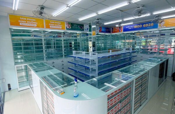 Thiết Kế Thi Công Công Trình Nhà Thuốc Long Châu Tại Đặc Khu Côn Đảo, TP HCM