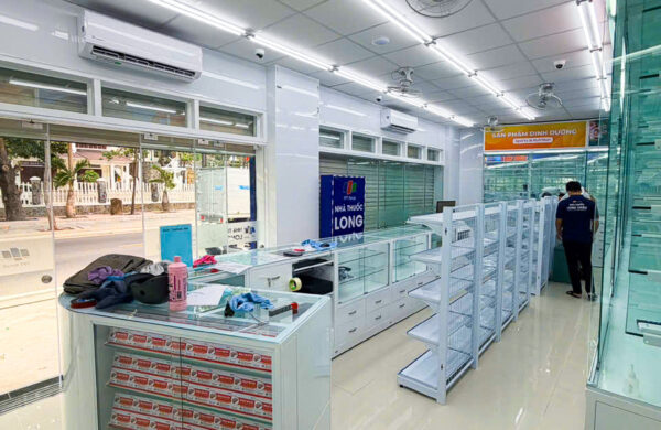 Thiết Kế Thi Công Công Trình Nhà Thuốc Long Châu Tại Xã Long Hải, TP HCM