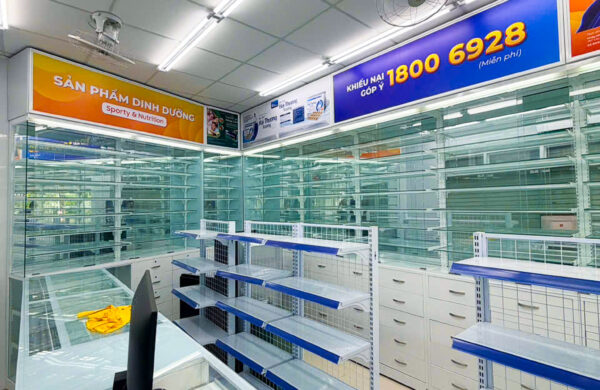 Thiết Kế Thi Công Công Trình Nhà Thuốc Long Châu Tại Xã Long Hải, TP HCM