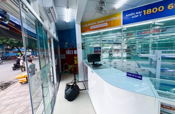 Thiết Kế Thi Công Công Trình Nhà Thuốc Long Châu Tại P. Lái Thiêu, TP HCM