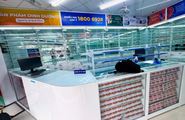 Thiết Kế Thi Công Công Trình Nhà Thuốc Long Châu Tại P. Lái Thiêu, TP HCM