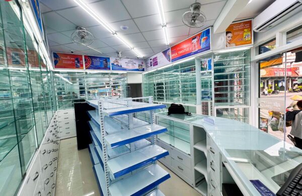 Thiết Kế Thi Công Công Trình Nhà Thuốc Long Châu Tại P. Lái Thiêu, TP HCM
