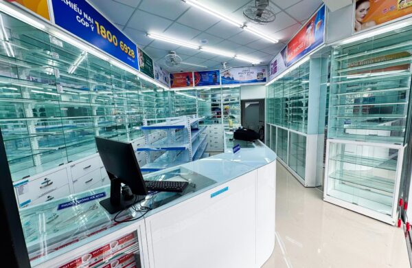Thiết Kế Thi Công Công Trình Nhà Thuốc Long Châu Tại P. Lái Thiêu, TP HCM