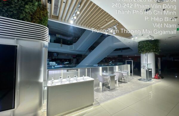 Thi Công Công Trình Garmin Brand Store TTTM GiGaMall, Tp Hồ Chí Minh