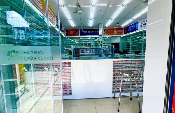 Thiết Kế Thi Công Công Trình Nhà Thuốc Long Châu Tại Đường số 48, P. Hiệp Bình, TP HCM