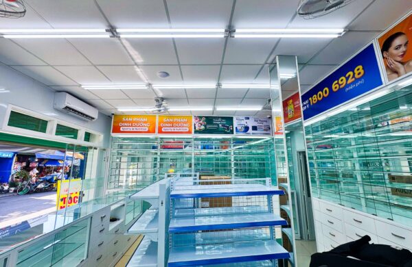 Thiết Kế Thi Công Công Trình Nhà Thuốc Long Châu Tại Đường số 48, P. Hiệp Bình, TP HCM