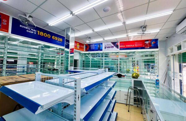 Thiết Kế Thi Công Công Trình Nhà Thuốc Long Châu Tại Đường số 48, P. Hiệp Bình, TP HCM