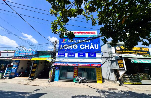 Thiết Kế Thi Công Công Trình Nhà Thuốc Long Châu Tại Đường số 48, P. Hiệp Bình, TP HCM