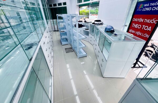 Thiết Kế Thi Công Công Trình Nhà Thuốc Long Châu Tại , P. Thủ Đức, TP HCM
