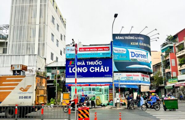 Thiết Kế Thi Công Công Trình Nhà Thuốc Long Châu Tại P. Vườn Lài, TP. HCM