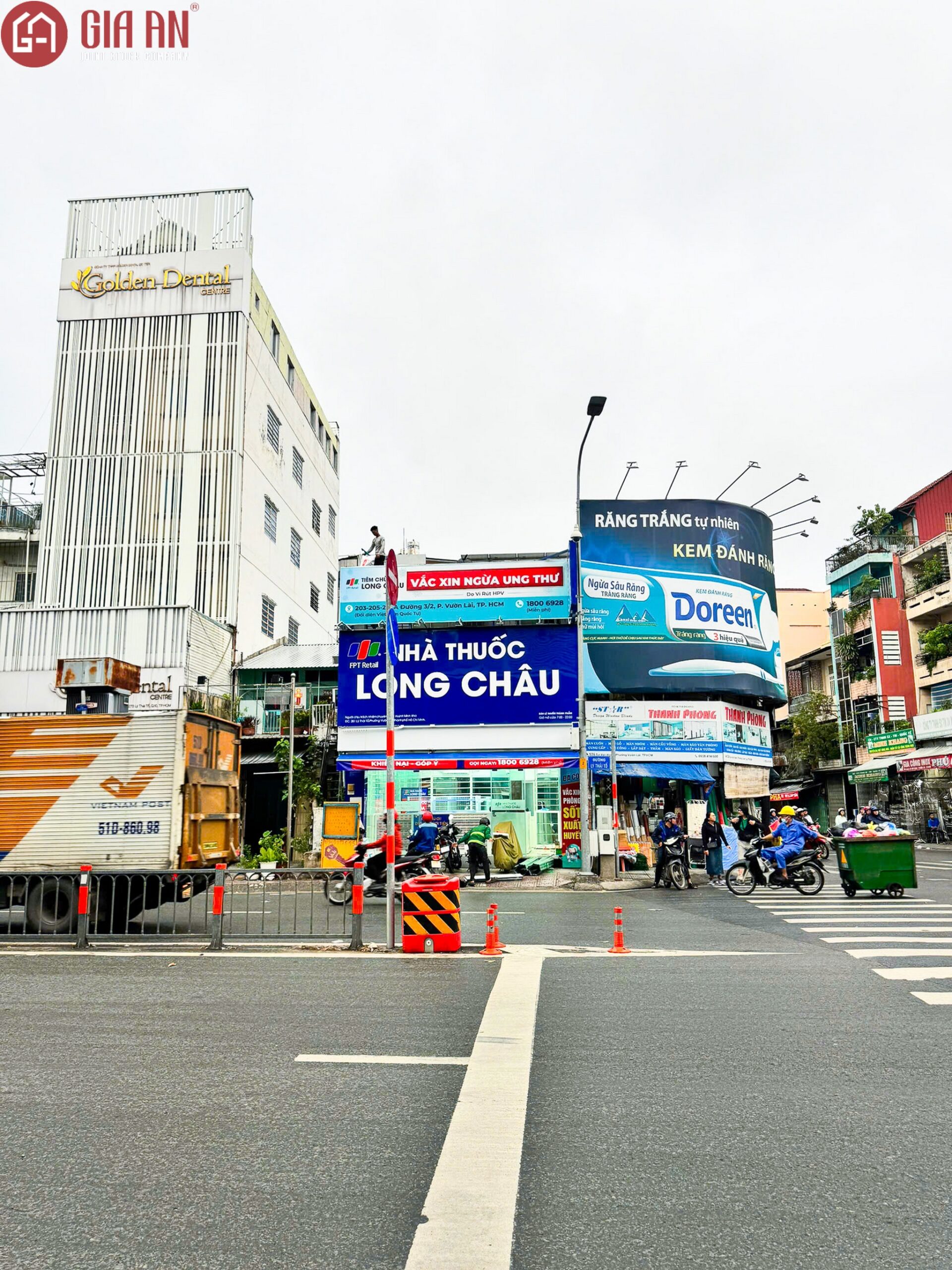 Thiết Kế Thi Công Công Trình Nhà Thuốc Long Châu Tại P. Vườn Lài, TP. HCM