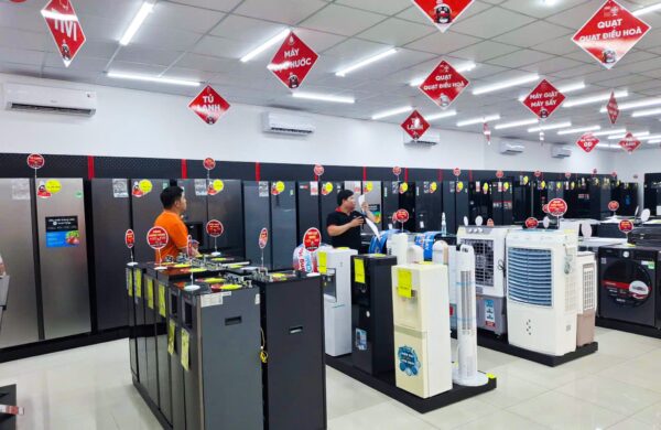 Thiết Kế Thi Công Mở Rộng Showroom FPT Shop Nguyễn Du,P. Bình Hòa, TP Hồ Chí Minh