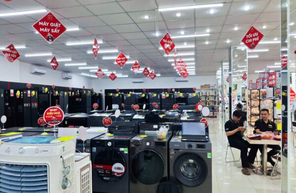 Thiết Kế Thi Công Mở Rộng Showroom FPT Shop Nguyễn Du,P. Bình Hòa, TP Hồ Chí Minh