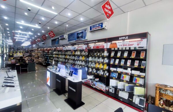 Thiết Kế Thi Công Mở Rộng Showroom FPT Shop Nguyễn Du,P. Bình Hòa, TP Hồ Chí Minh