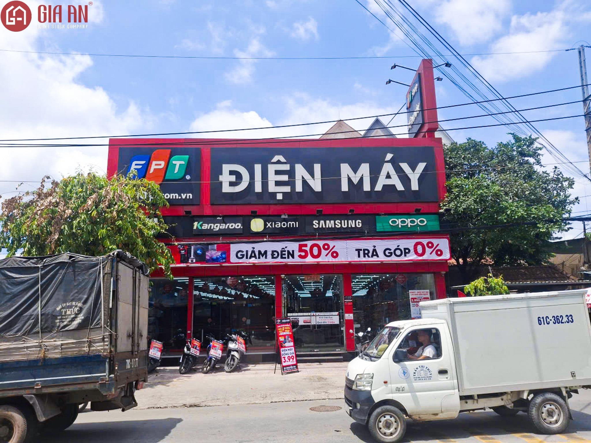 Thiết Kế Thi Công Mở Rộng Showroom FPT Shop Nguyễn Du,P. Bình Hòa, TP Hồ Chí Minh