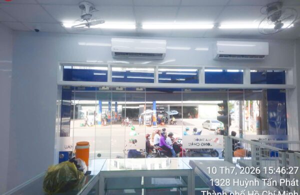 Thiết Kế Thi Công Công Trình Nhà Thuốc Long Châu Tại Huỳnh Tấn Phát, P Tân Thuận, TP HCM