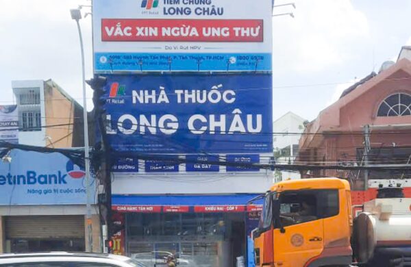Thiết Kế Thi Công Công Trình Nhà Thuốc Long Châu Tại Huỳnh Tấn Phát, P Tân Thuận, TP HCM