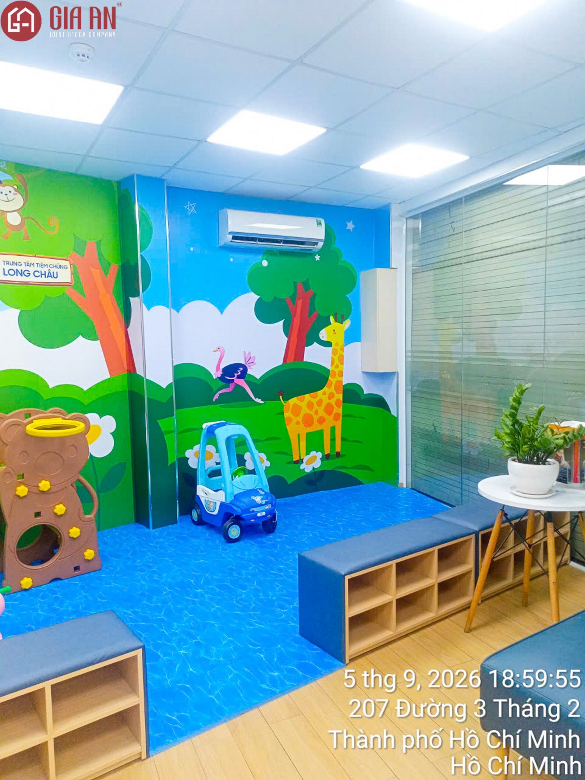 Thiết Kế Thi Công Công Trình Làm Mới Trung Tâm Tiêm Chủng Long Châu Tại P. Vườn Lài, TP. HCM