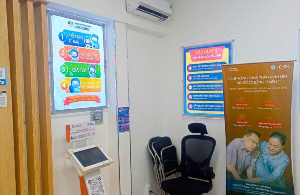 Thiết Kế Thi Công Công Trình Làm Mới Trung Tâm Tiêm Chủng Long Châu Tại P. Vườn Lài, TP. HCM