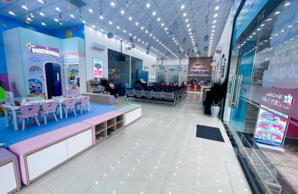 Thiết Kế Thi Công Công Trình Trung Tâm Tiêm Chủng Long Châu Tại P. Phú Lợi, P. HCM