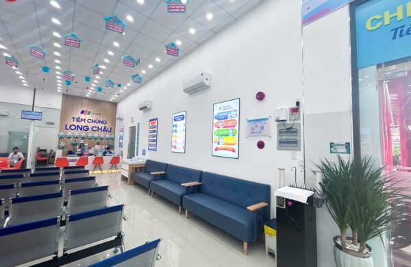 Thiết Kế Thi Công Công Trình Trung Tâm Tiêm Chủng Long Châu Tại P. Phú Lợi, P. HCM
