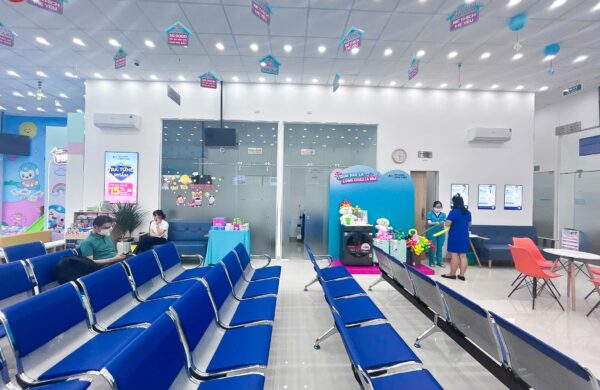 Thiết Kế Thi Công Công Trình Trung Tâm Tiêm Chủng Long Châu Tại P. Phú Lợi, P. HCM