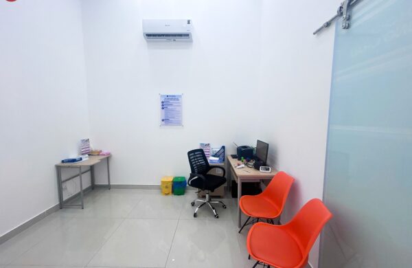Thiết Kế Thi Công Công Trình Trung Tâm Tiêm Chủng Long Châu Tại P. Phú Lợi, P. HCM