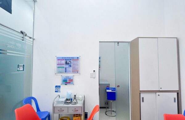 Thiết Kế Thi Công Công Trình Trung Tâm Tiêm Chủng Long Châu Tại P. Phú Lợi, P. HCM