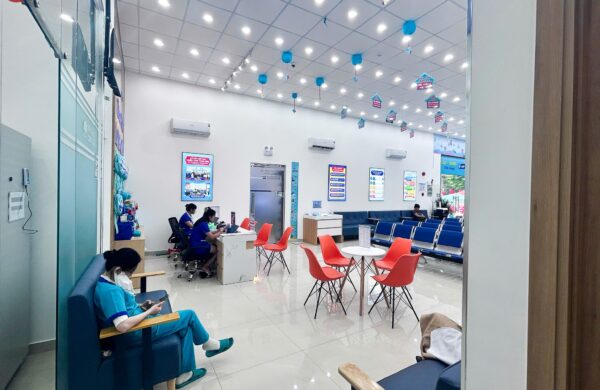 Thiết Kế Thi Công Công Trình Trung Tâm Tiêm Chủng Long Châu Tại P. Phú Lợi, P. HCM