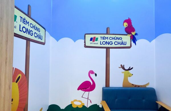 Thiết Kế Thi Công Công Trình Trung Tâm Tiêm Chủng Long Châu Tại P. Phú Lợi, P. HCM