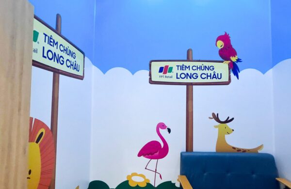 Thiết Kế Thi Công Công Trình Trung Tâm Tiêm Chủng Long Châu Tại P. Phú Lợi, P. HCM