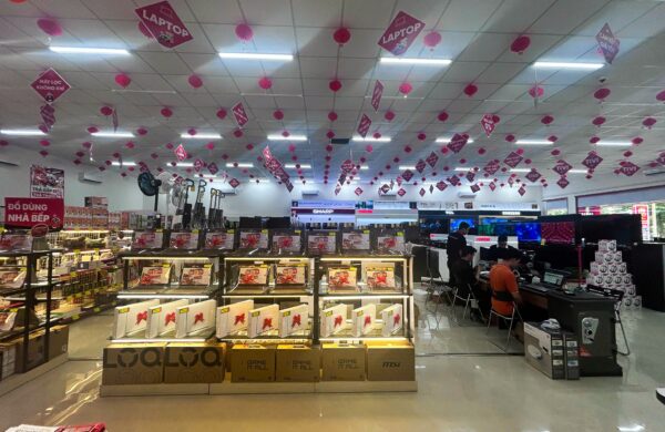 Thiết Kế Thi Công Showroom FPT Shop Tại P. Phú Lợi, P. HCM