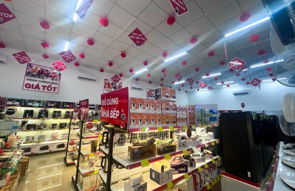 Thiết Kế Thi Công Showroom FPT Shop Tại P. Phú Lợi, P. HCM