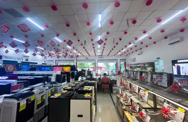 Thiết Kế Thi Công Showroom FPT Shop Tại P. Phú Lợi, P. HCM