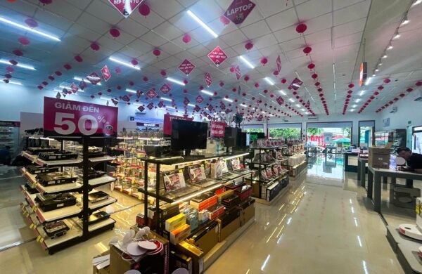 Thiết Kế Thi Công Showroom FPT Shop Tại P. Phú Lợi, P. HCM