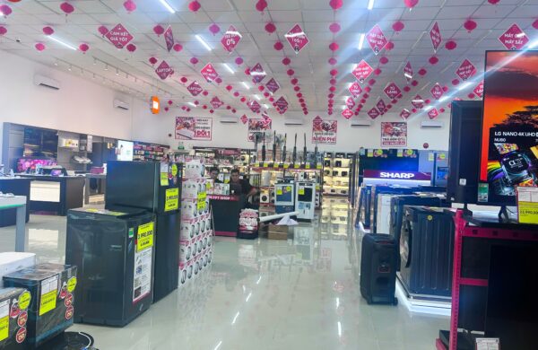 Thiết Kế Thi Công Showroom FPT Shop Tại P. Phú Lợi, P. HCM
