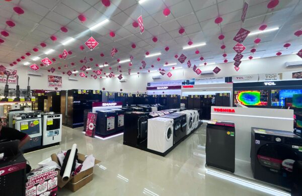 Thiết Kế Thi Công Showroom FPT Shop Tại P. Phú Lợi, P. HCM