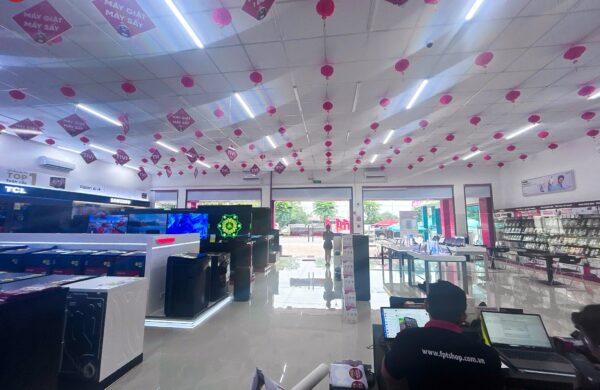 Thiết Kế Thi Công Showroom FPT Shop Tại P. Phú Lợi, P. HCM