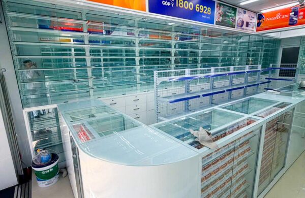 Thiết Kế Thi Công Công Trình Nhà Thuốc Long Châu Tại P Tam Thắng, TP HCM