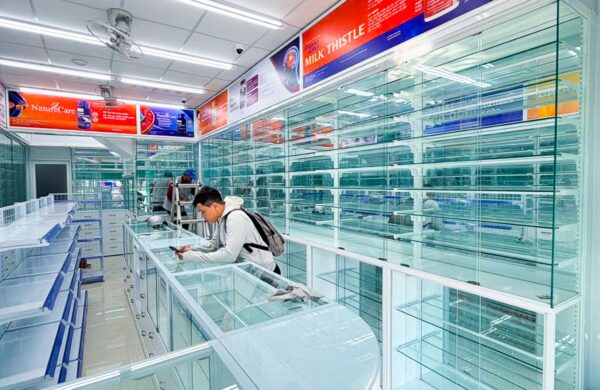 Thiết Kế Thi Công Công Trình Nhà Thuốc Long Châu Tại P Tam Thắng, TP HCM