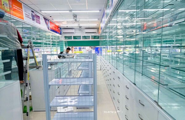 Thiết Kế Thi Công Công Trình Nhà Thuốc Long Châu Tại P Tam Thắng, TP HCM