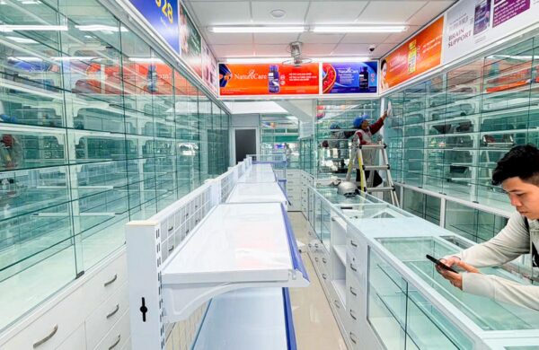 Thiết Kế Thi Công Công Trình Nhà Thuốc Long Châu Tại P Tam Thắng, TP HCM