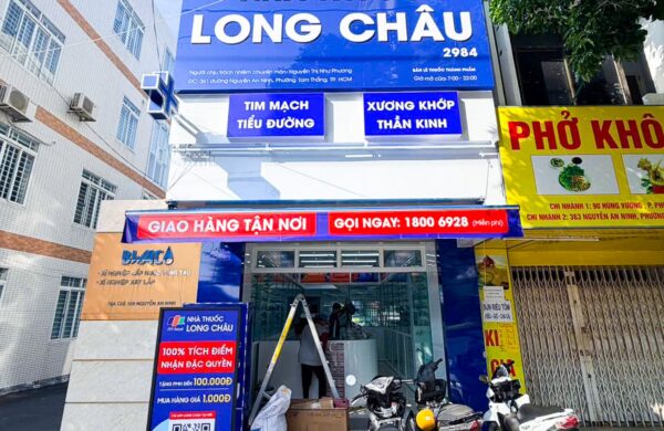 Thiết Kế Thi Công Công Trình Nhà Thuốc Long Châu Tại P Tam Thắng, TP HCM