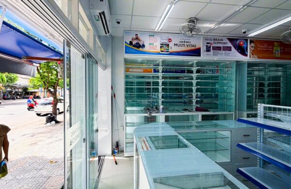 Thiết Kế Thi Công Công Trình Nhà Thuốc Long Châu Tại P. Rạch Dừa, TP HCM