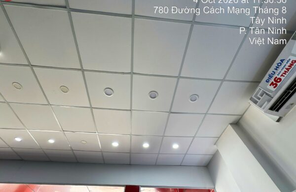 Thiết Kế Thi Công Showroom FPT Shop Tại Phường Tân Ninh, Tỉnh Tây Ninh